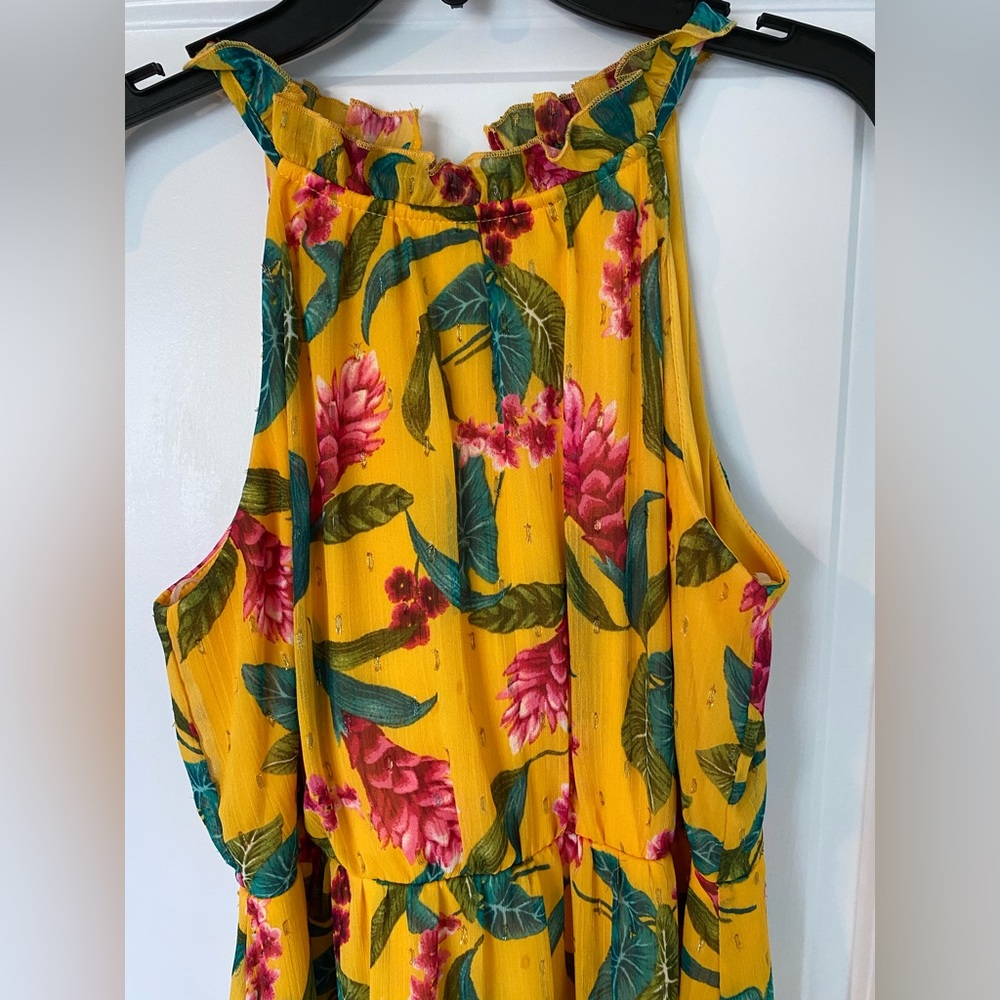 EUC GB Girls size: LG/14 Floral Maxi dress